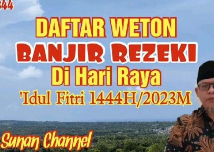 Mendadak Kaya Raya, Ini dia 3 Weton yang Rezekinya Ngalir Deras Setelah Lebaran menurut Primbon Jawa.