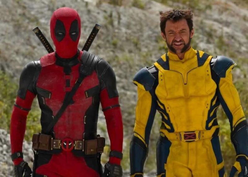 Aksi Wolverine dan Deadpool.