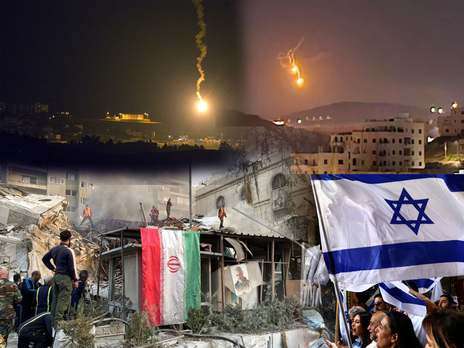 Iran dan Israel terlibat konflik memanas.