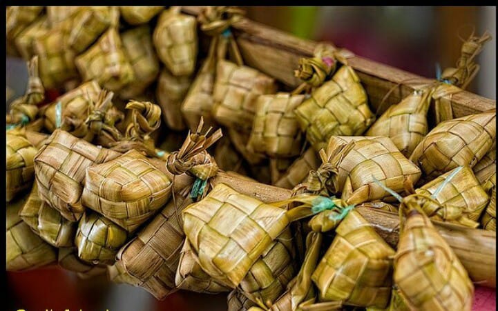 Ilustrasi ketupat.