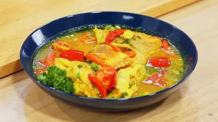 Ilustrasi masakan pindang.