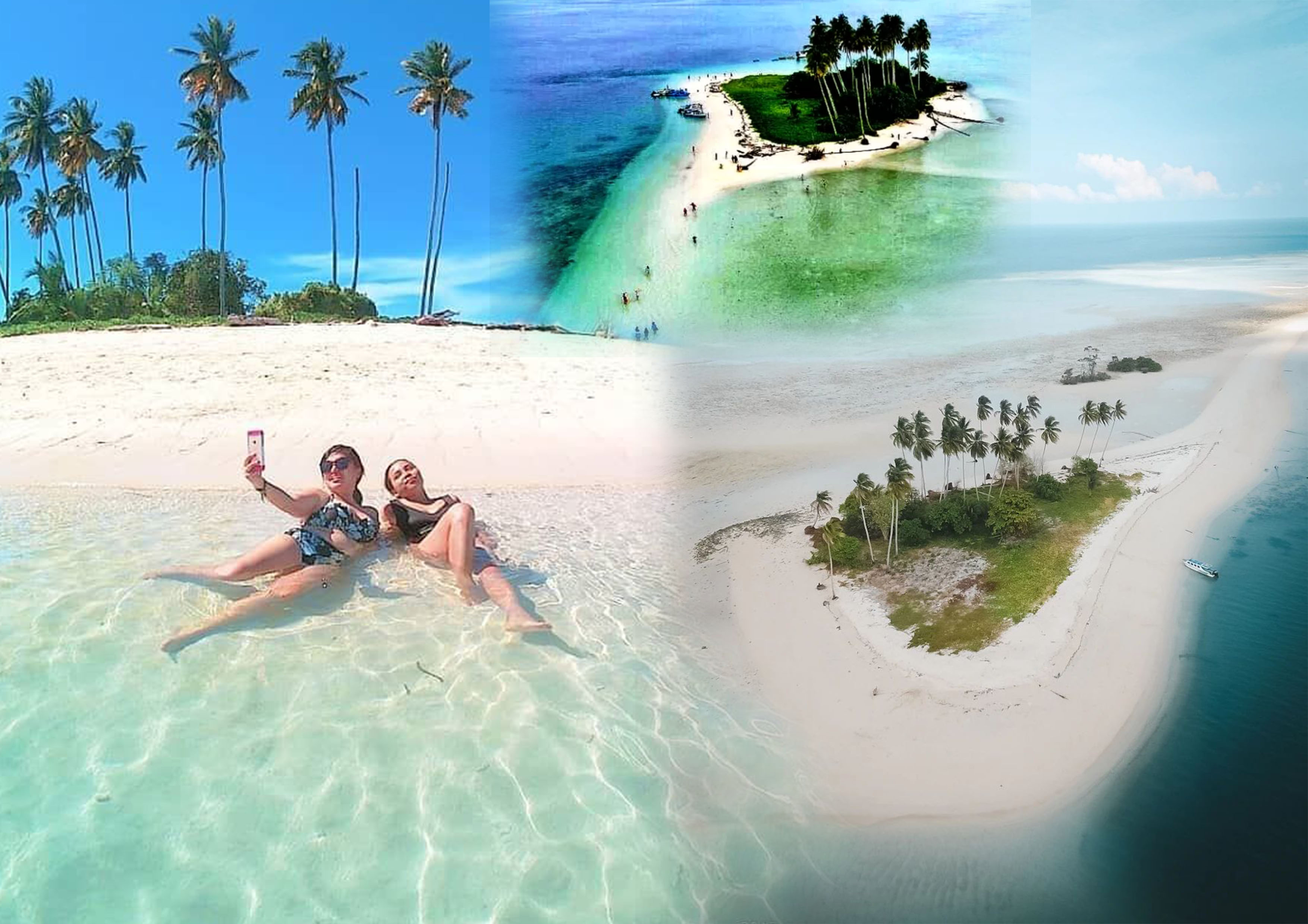 Pesona Pulau Manimbora, Kabupaten Berau Provinsi Kalimantan Timur.