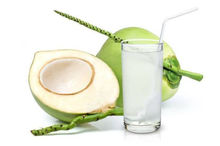 Buah kelapa.