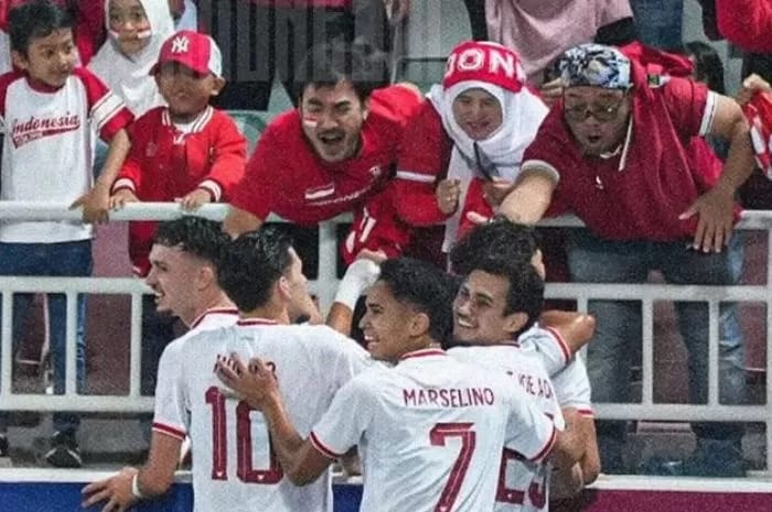 CETAK SEJARAH: Timnas Indonesia U-23 lolos ke semifinal Piala Asia U-23 dengan mengandaskan Korea Selatan melalui drama adu penalti dengan skor 11-10 (2-2).