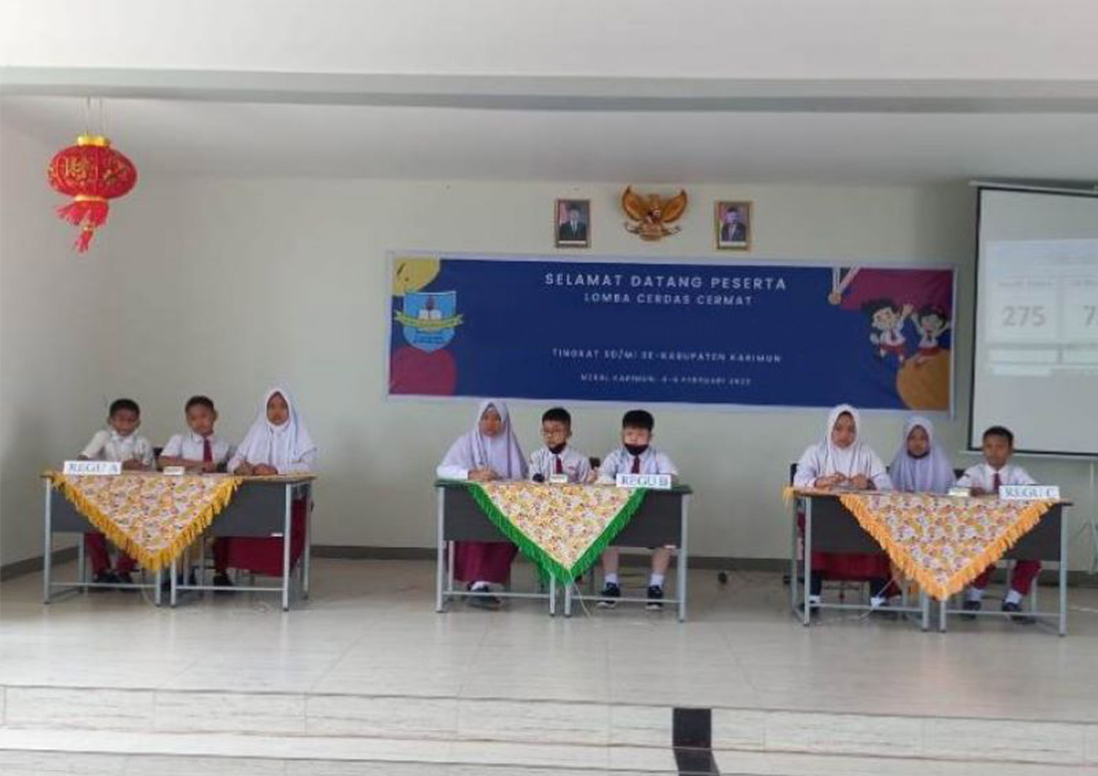 Ilustrasi lomba cerdas cermat dalam rangka memperingati Hari Pendidikan Nasional.