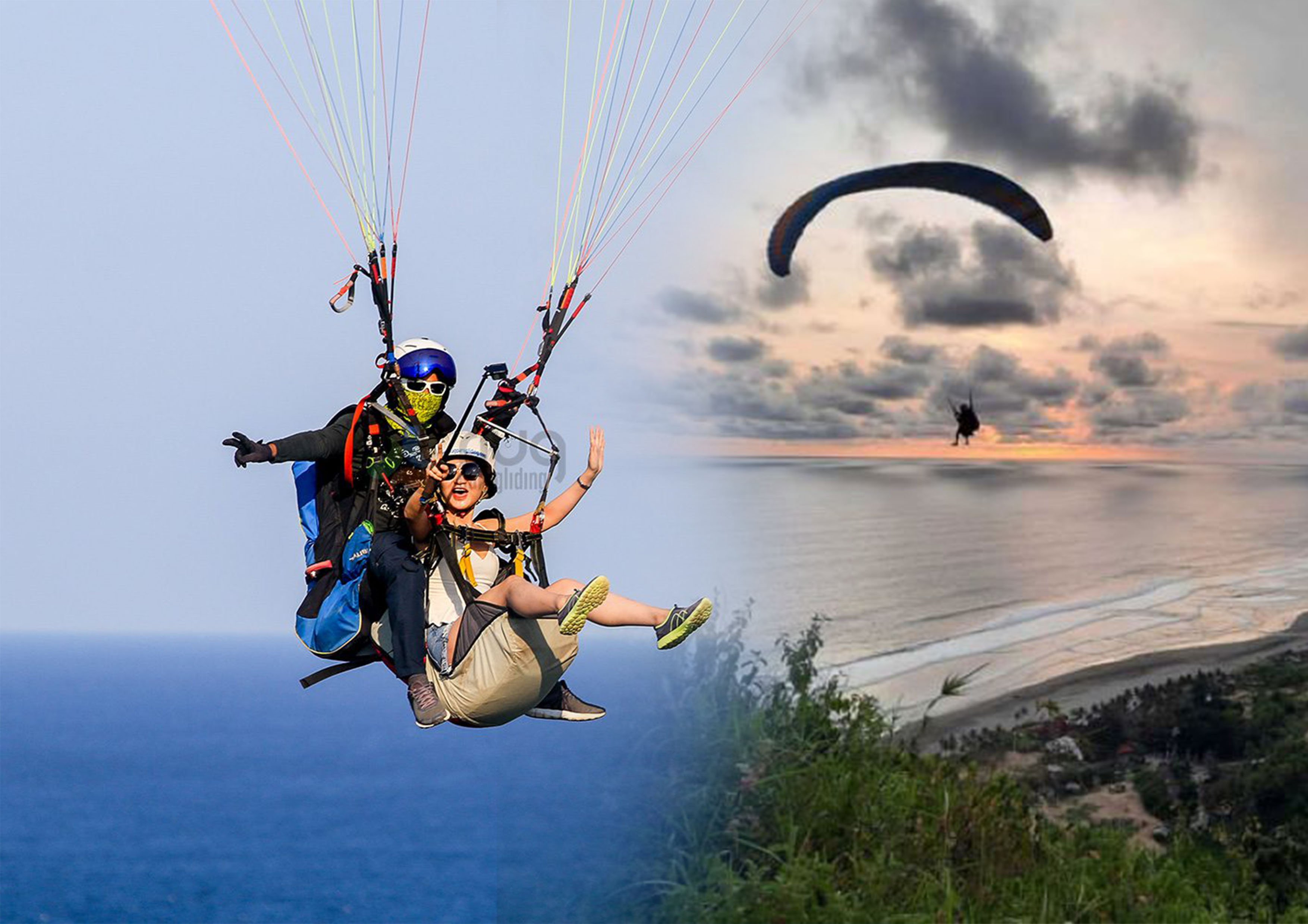 7 Destinasi wisata Paralayang terbaik di Indonesia.