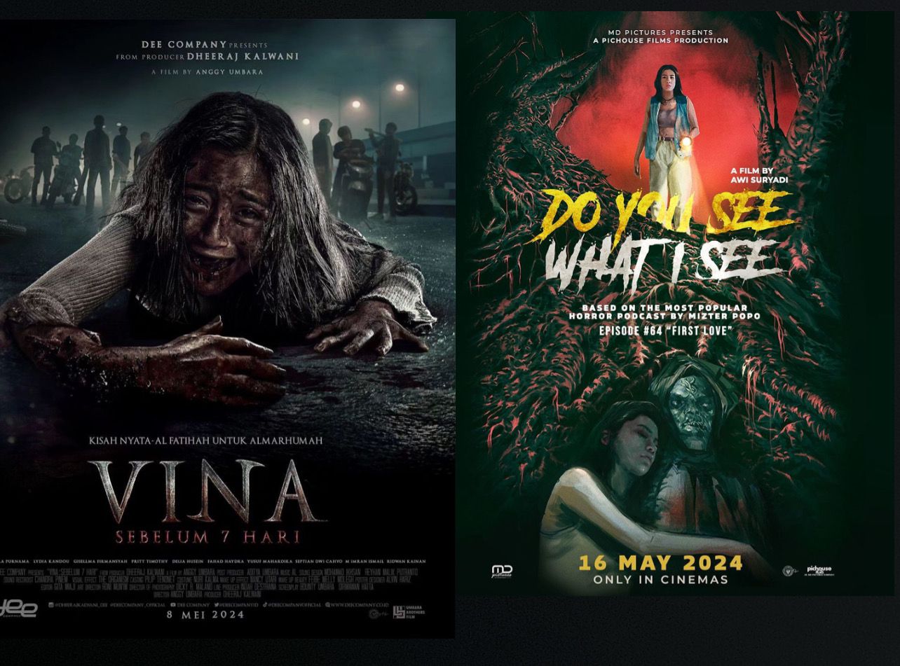 poster film Can You See What I See dan Vania: Sebelum 7 Hari