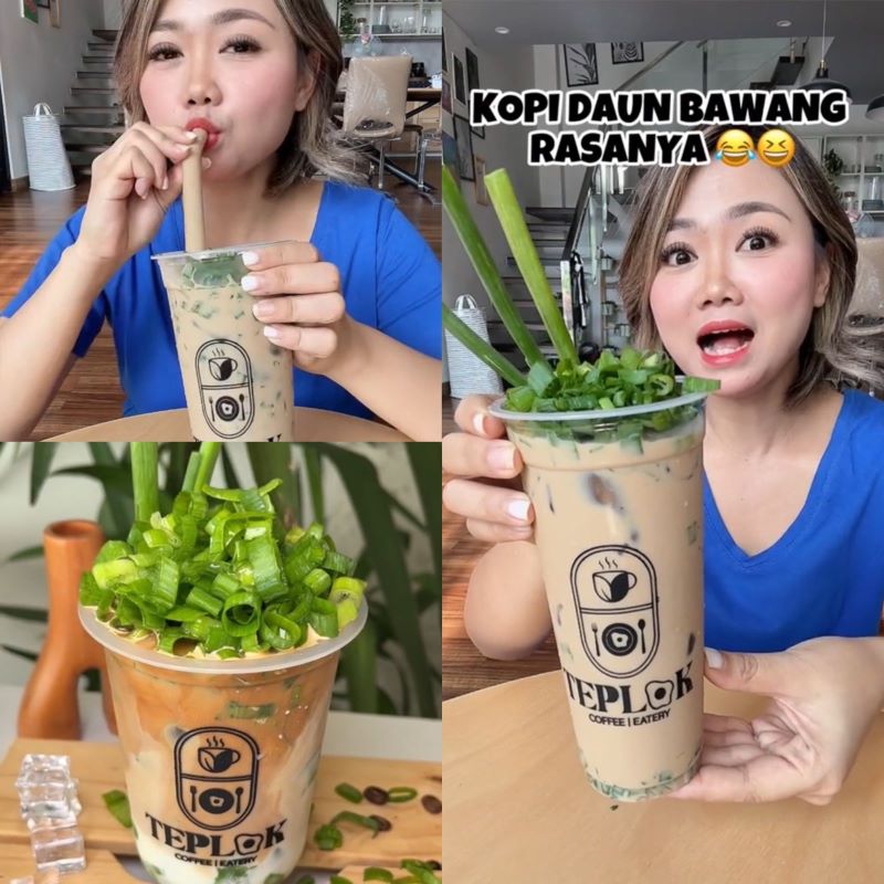 Review Kopi daun Bawang.