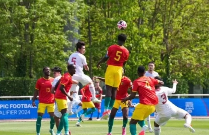 Timnas Indonesia U-23 harus mengakui keunggulan Guinea dengan skor 1-0 dari titik putih.