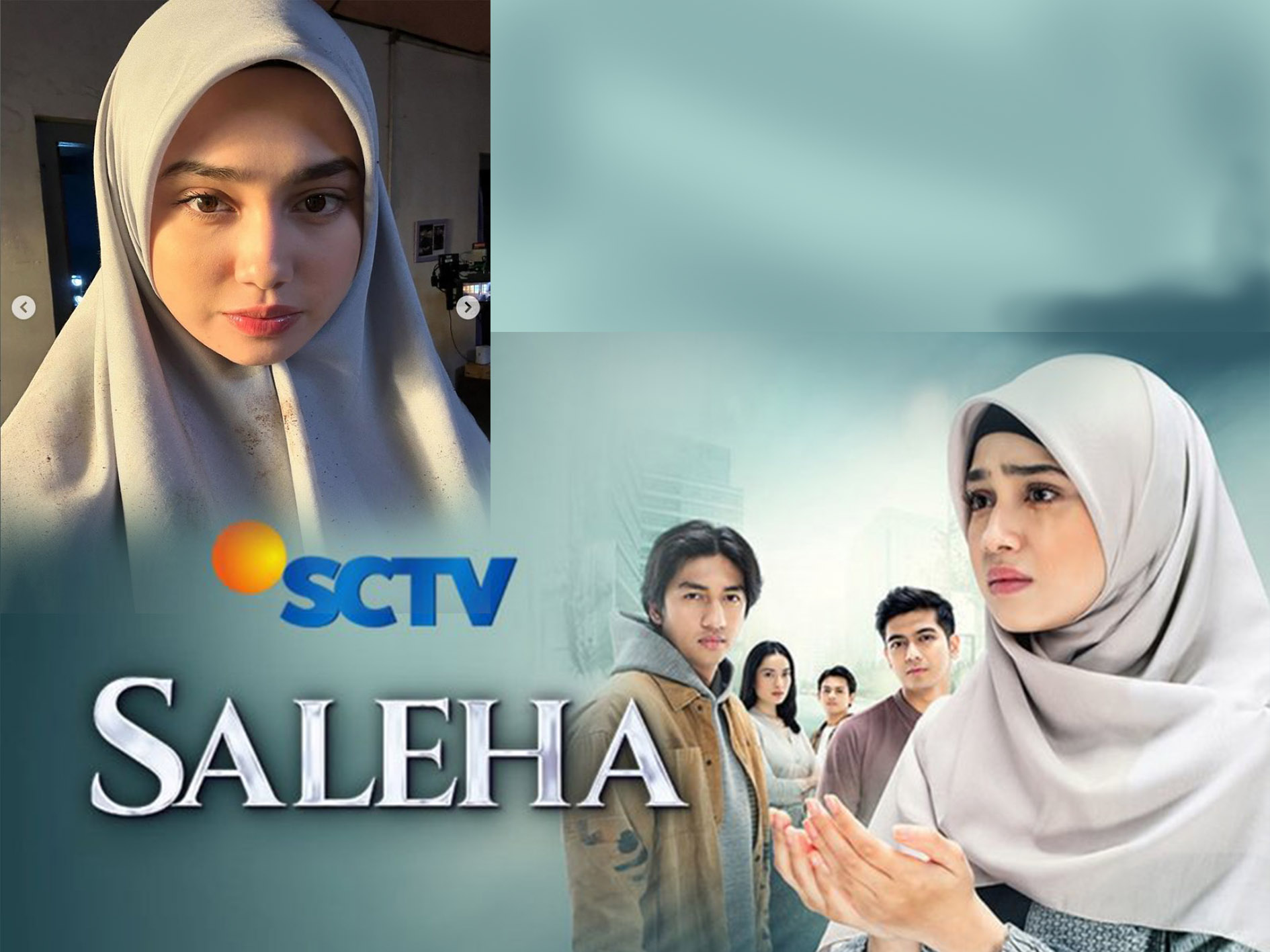 Biodata terbaru Syifa Hadju pemeran utama Sinetron Saleha.