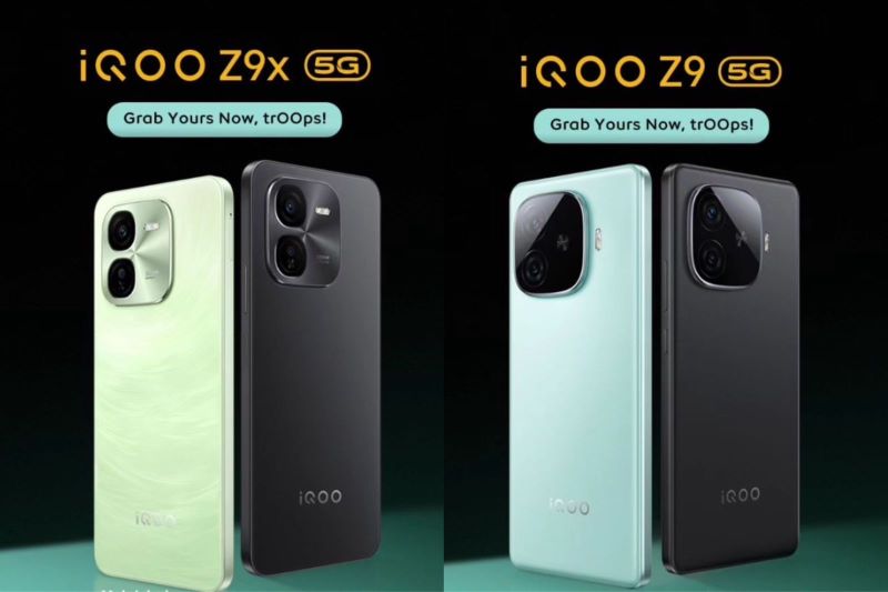 iQOO Z9 5G & Z9x 5G.