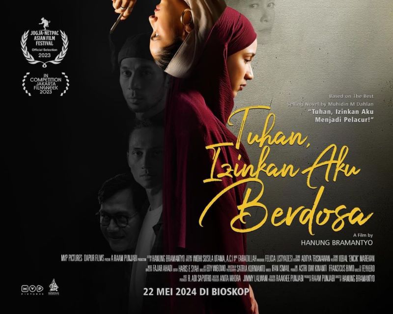 Poster Film Tuhan Izinkan Aku Berdosa.