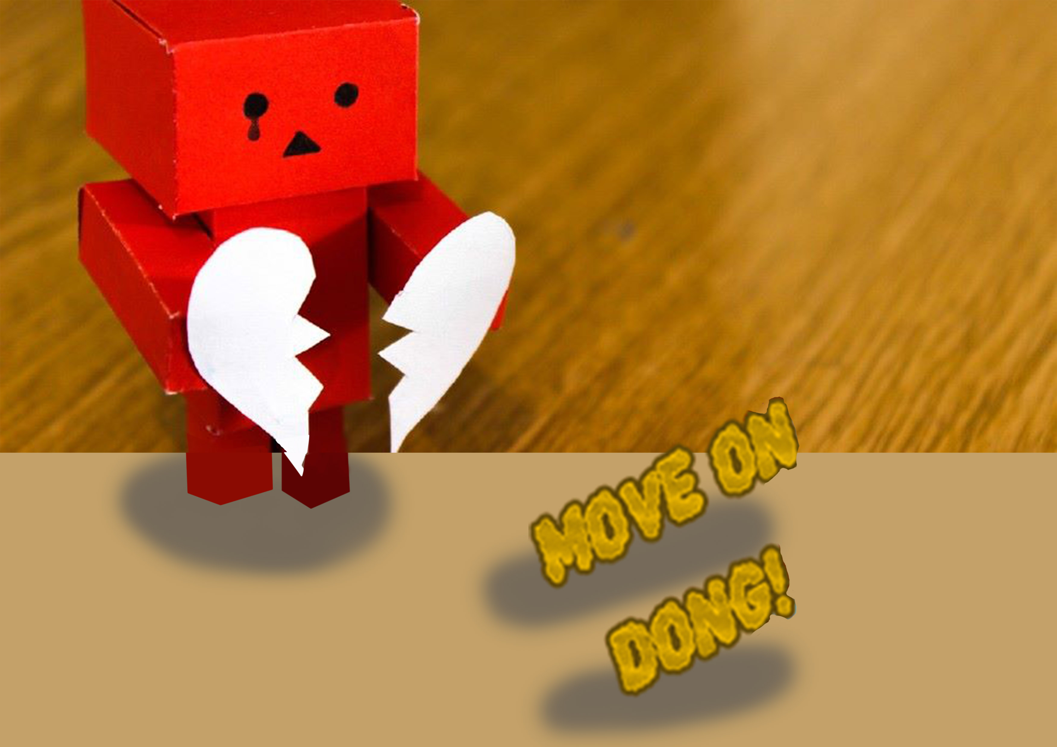 Ilustrasi patah hati sulit move on.