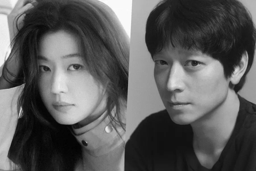 Jun Ji Hyun (kiri) Kang Dong Won (kanan)