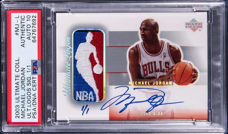 Kartu Logomoan Michael Jordan (Goldin) terjual di pelelangan dengan harga fantastis.