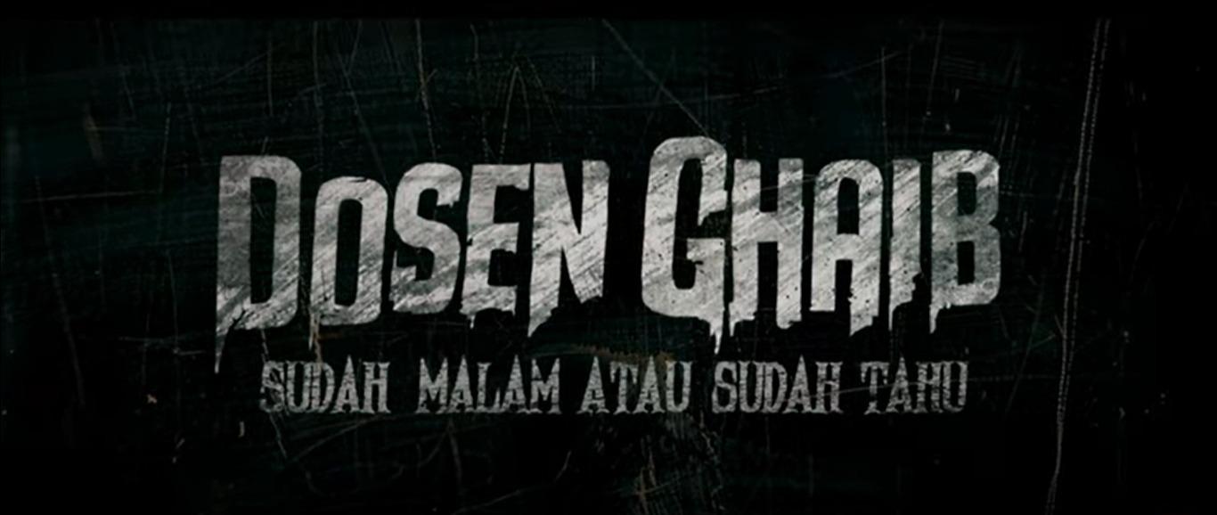 Poster film Dosen Ghaib.