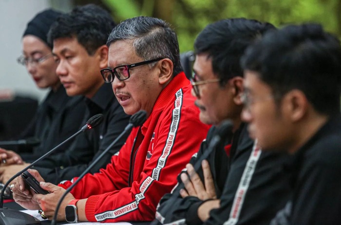 Sekertaris Jenderal PDI Perjuangan Hasto Kristiyanto.(sumber foto diambil dari Jawa Pos)