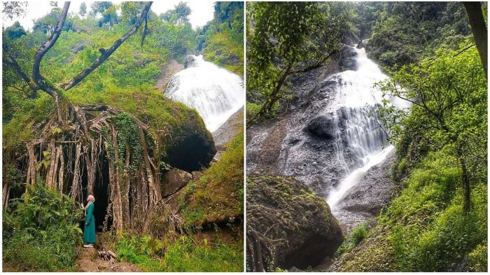Wisata hidden gem bernama Curug Winong di Wonosobo. (magelang ekspres)