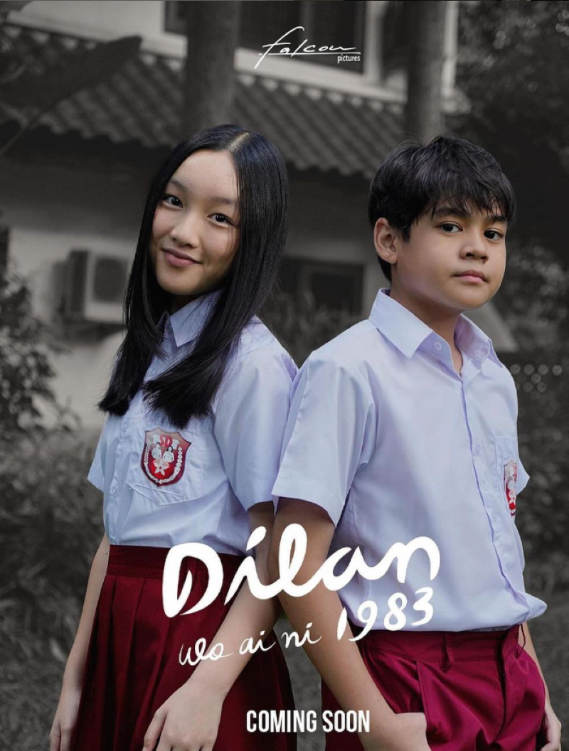 Poster film Dilan 1983, segera menghiasi layar lebar.