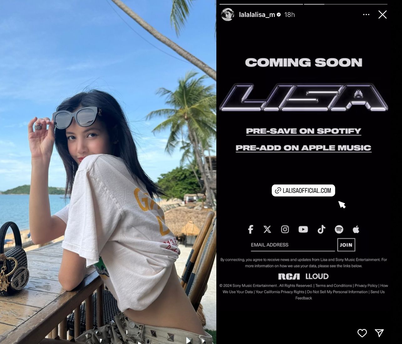 Lisa BLACKPINK Umumkan Akan Segera Comeback