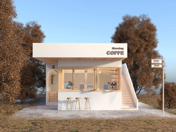 Ilustrasi Caf&eacute;. (pinterest )