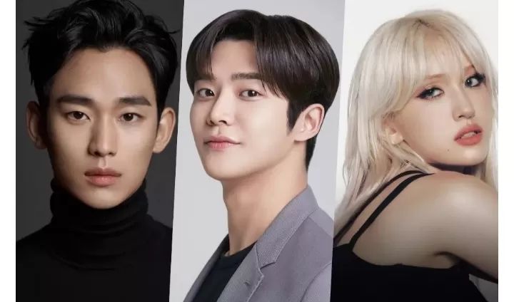Kim Soo Hyun, Rowoon, dan Jeon Somi. (Soompi)