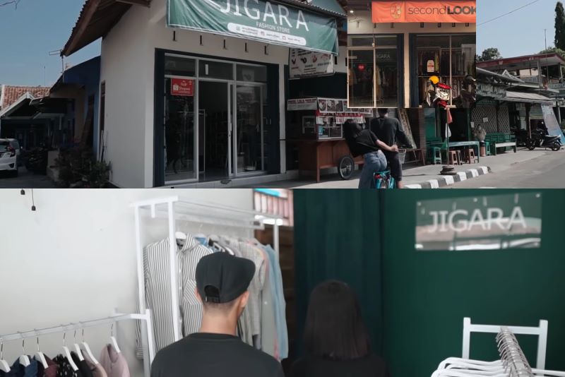 Jigara Store paling di minati remaja di kabupaten Kulon Progo.