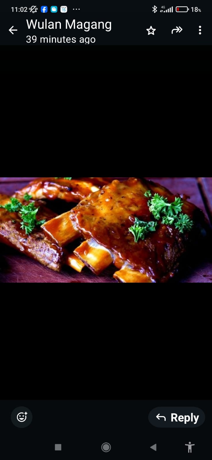 Iga bakar kecap. (Merdeka.com)