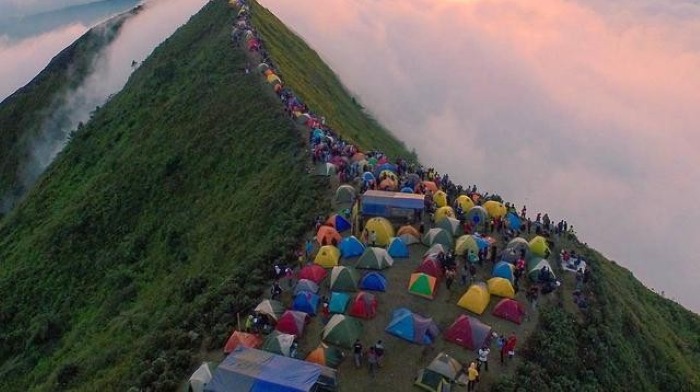 Wisata Gunung Andong di dekat Jogja. (JogjaKita)