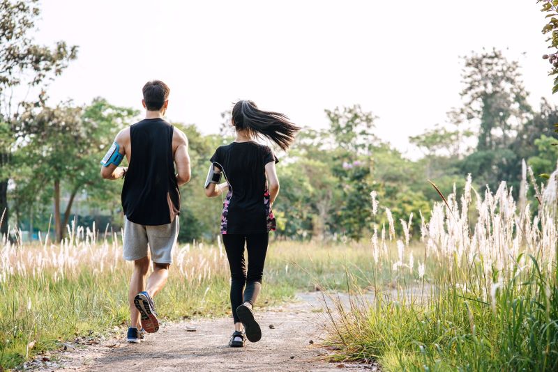 Ilustrasi Jogging.