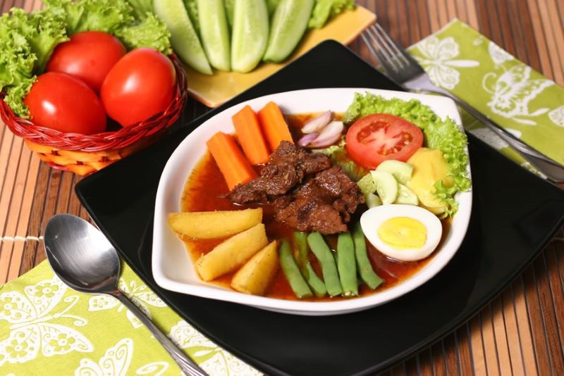 Makanan salat khas Solo.