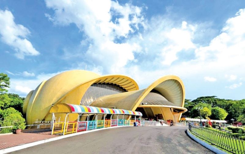 Taman Mini Indonesia Indah (TMII) di Jakarta Timur.