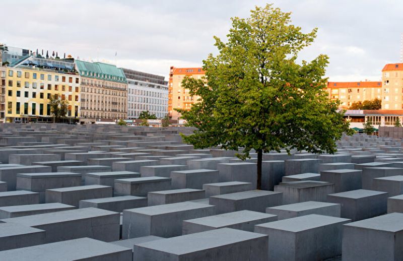 The Holocaust Memorial - Memorial to the Murdered Jews of Europe.