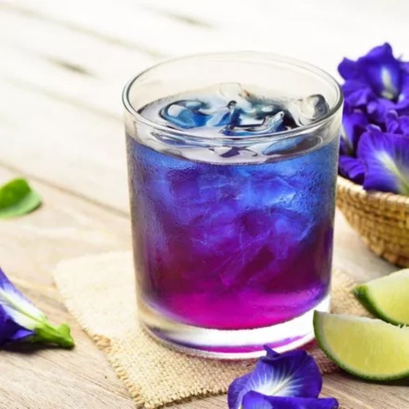 Teh bunga telang dengan segudang khasiatnya.