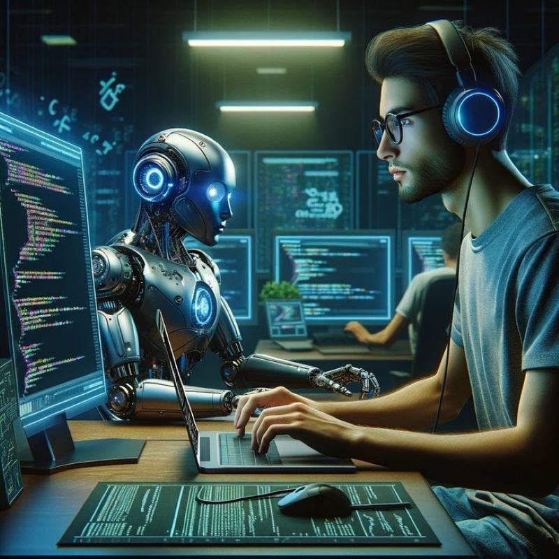 Ilustrasi kecanggihan AI.