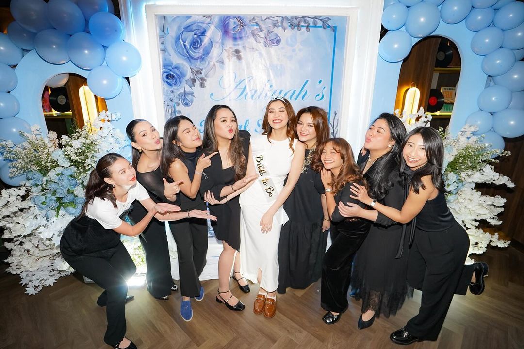Aaliyah Massaid Rayakan Bridal Shower Bersama Bridesmaids dengan Penuh Keceriaan  (Instagram Aaliyah Massaid)