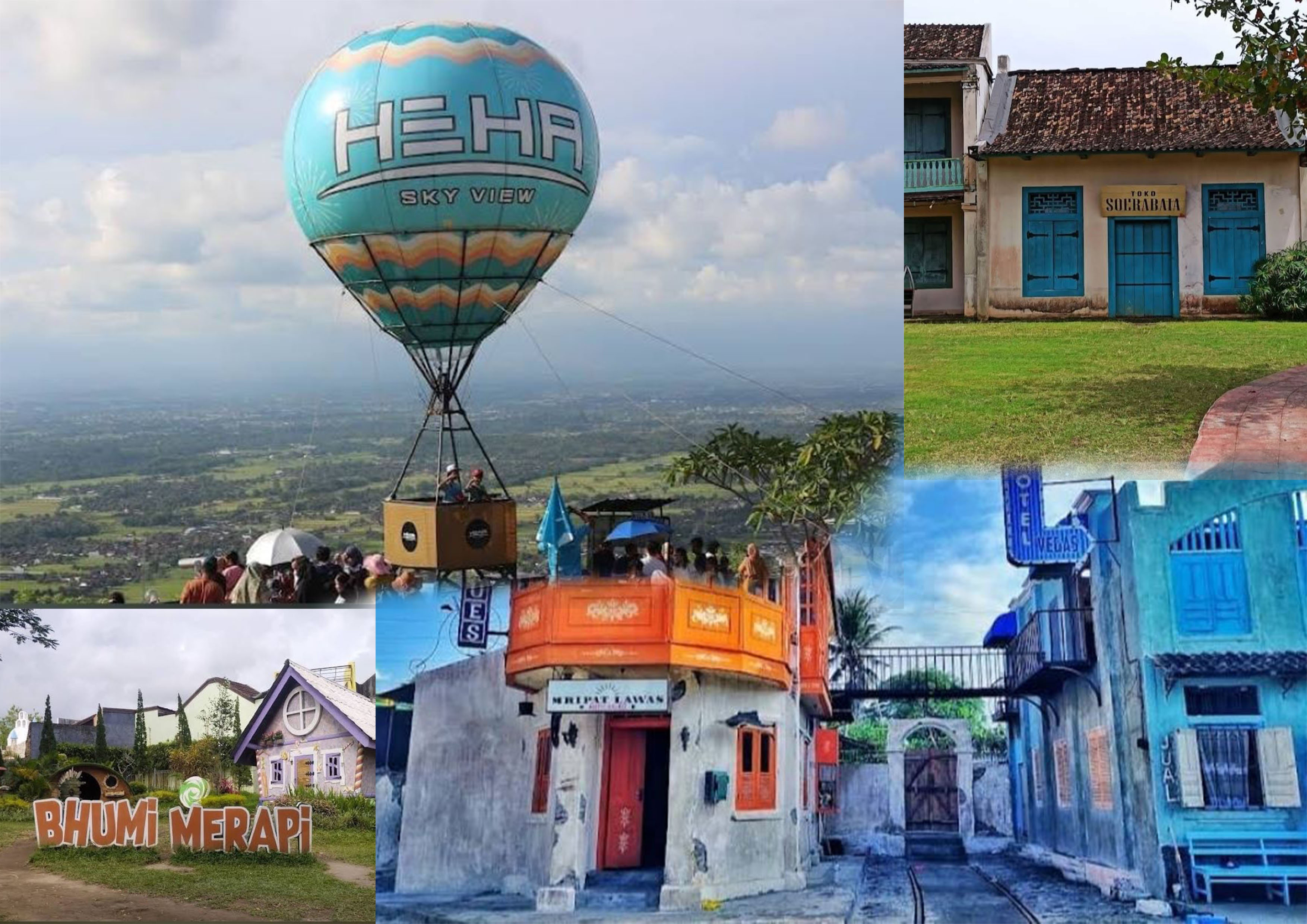 Tempat wisata kekinian Yogyakarta dengan nuansa instagramabel.