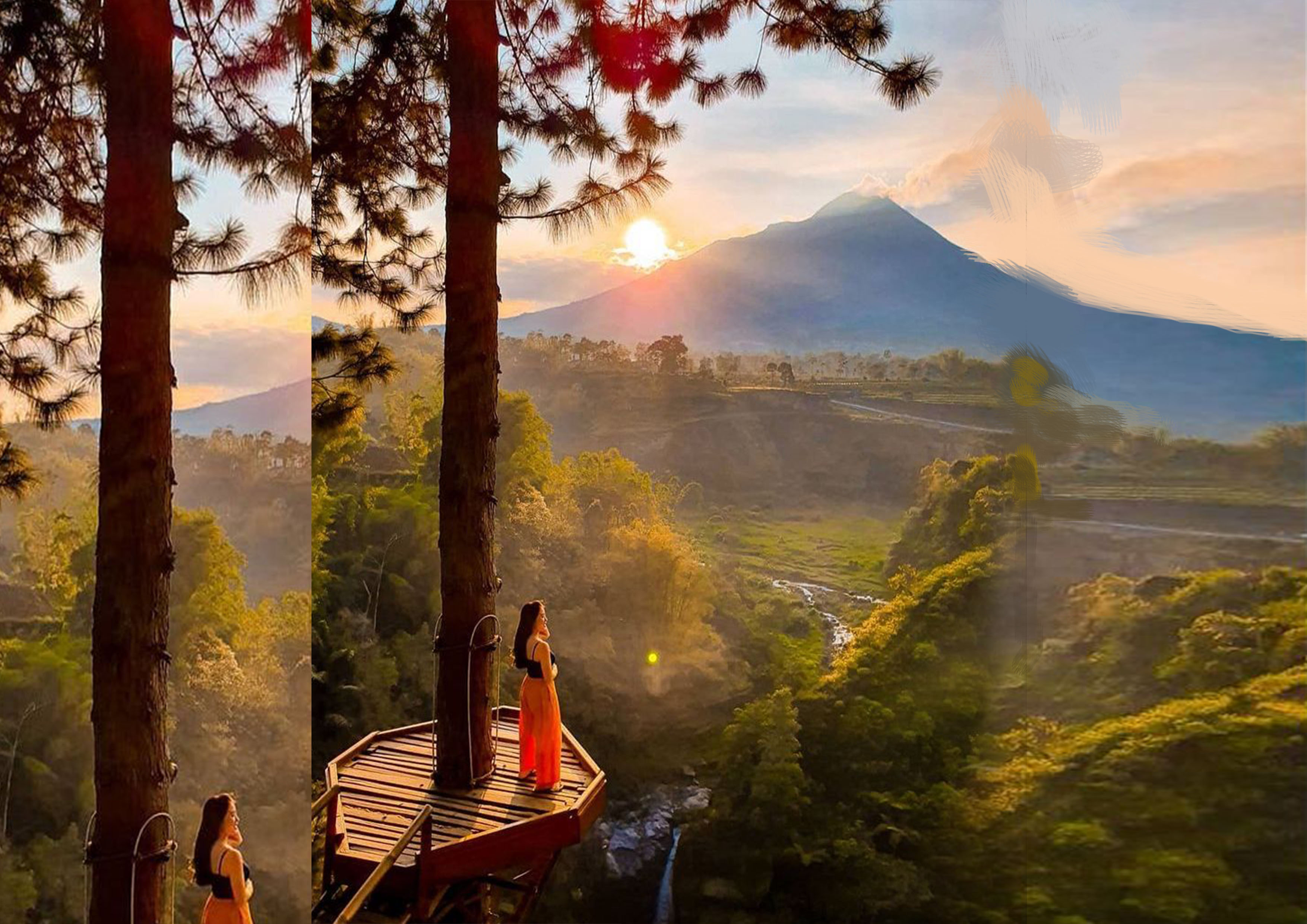 Pesona Air Terjun Kedung Kayang.