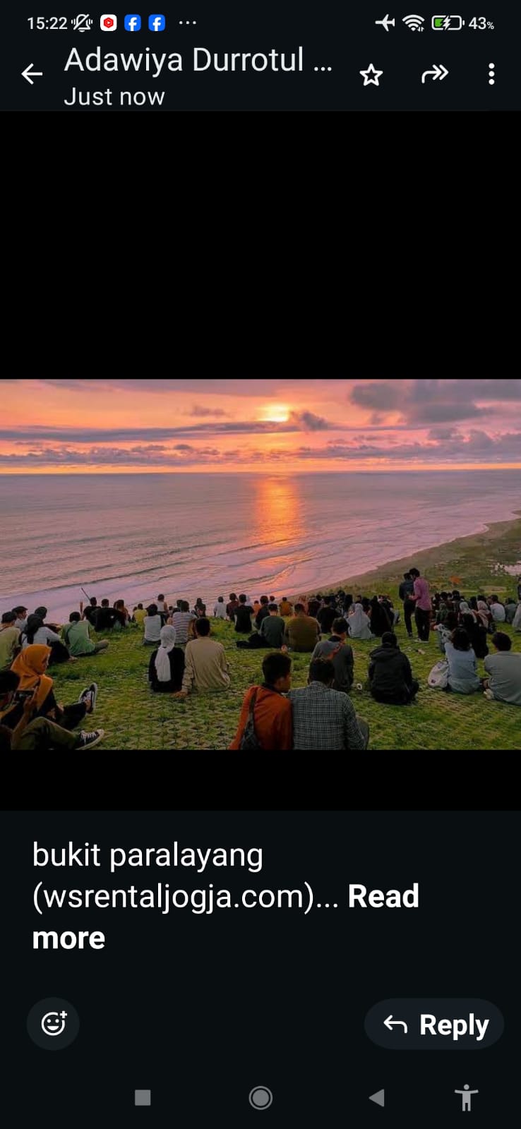 Bukit Paralayang.   (wsrentaljogja.com)