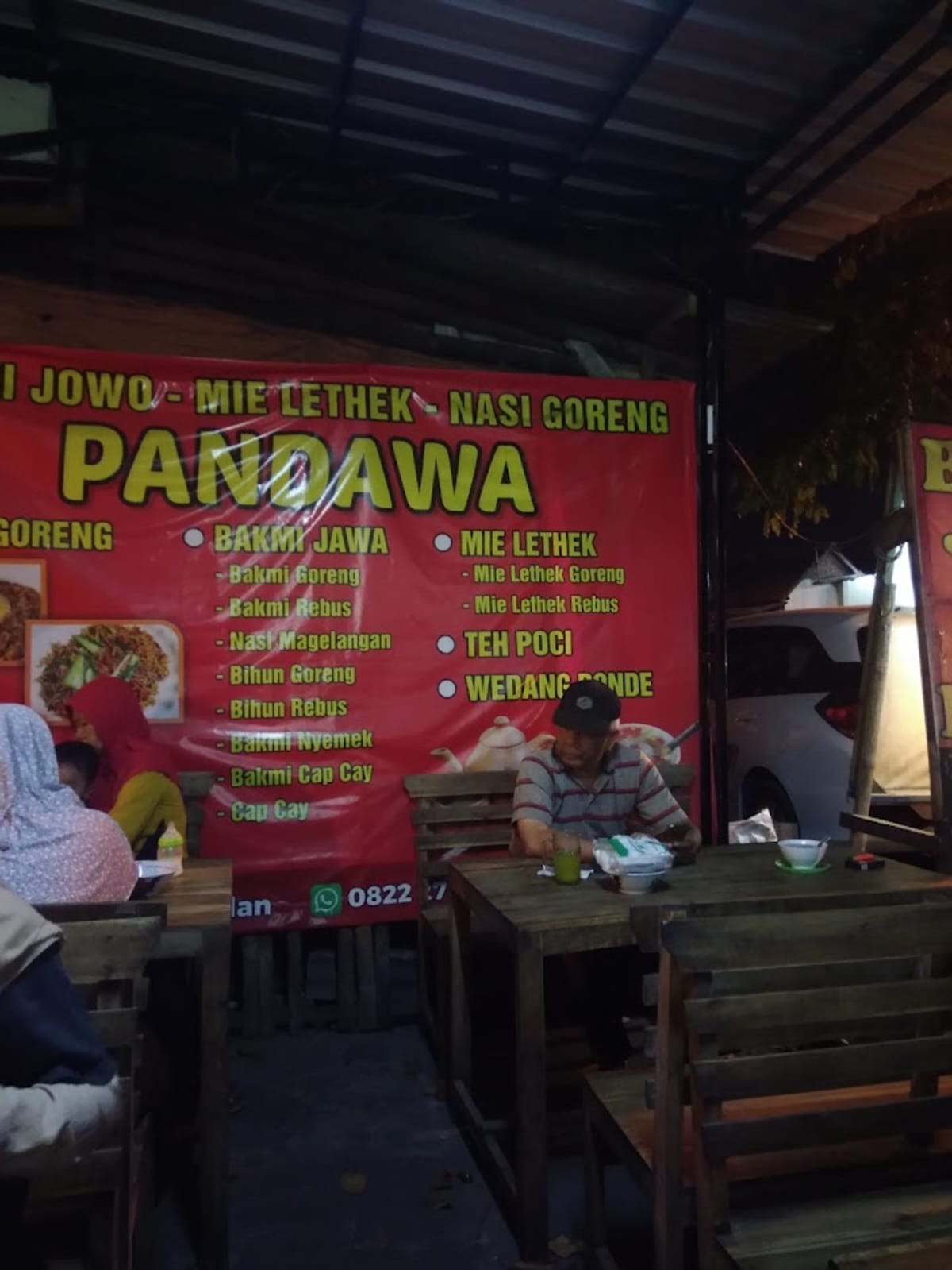 Mie Lethek Pandawa, salah satu rekomendasi populer dari warung Mie Lethek Jogja.   Dok. Google Maps/Zakaria Arif