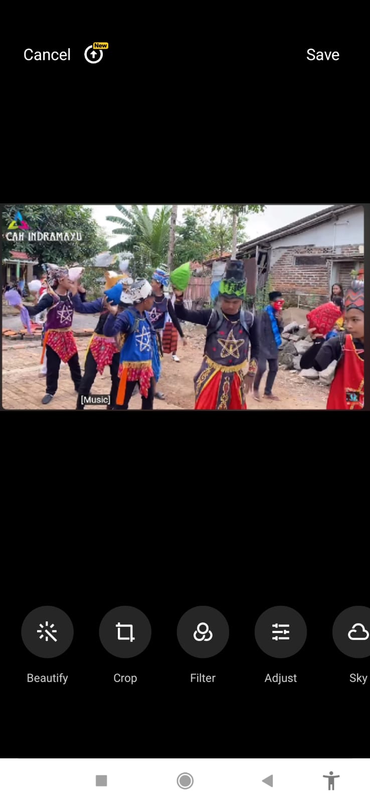 Figure 1. Sumber foto: Youtube Cah Indramayu