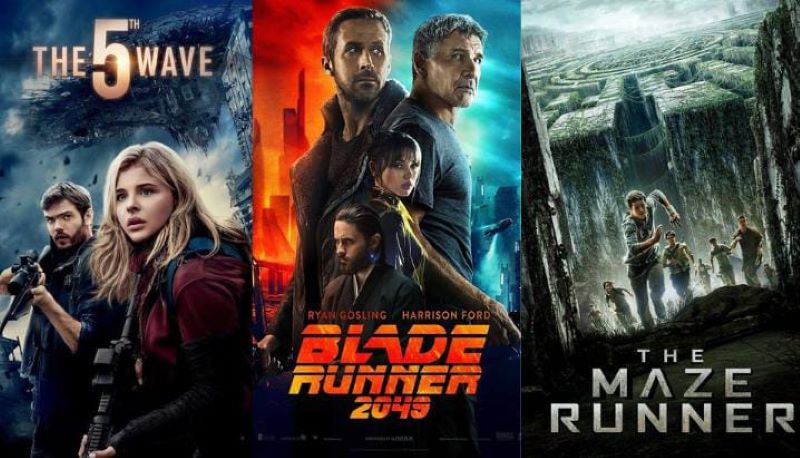 Film dengan tema dystopia.