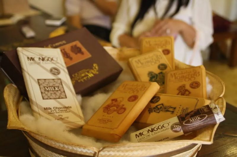 Cokelat Monggo salah satu produk cokelat premium dari Jogja.