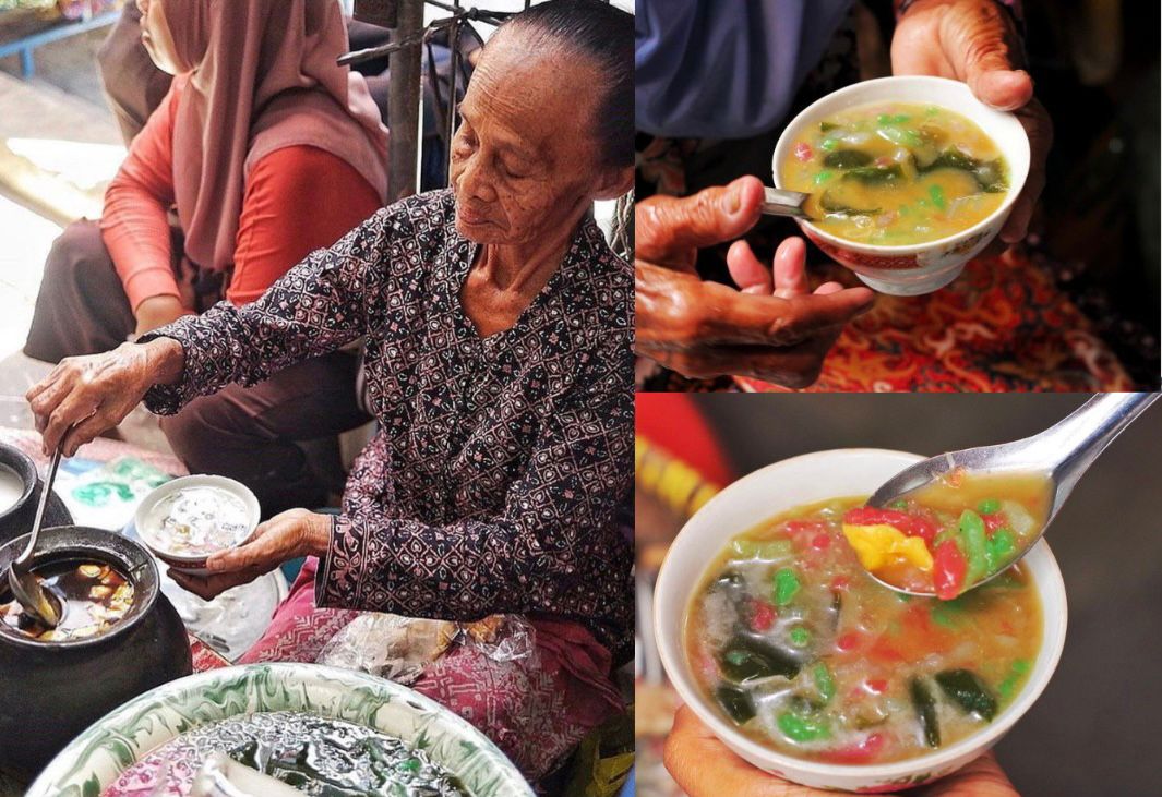 Dawet Legend Mbah Hari di Pasar Beringharjo  (Instagram/jogjaculinary.id-jogjataste)