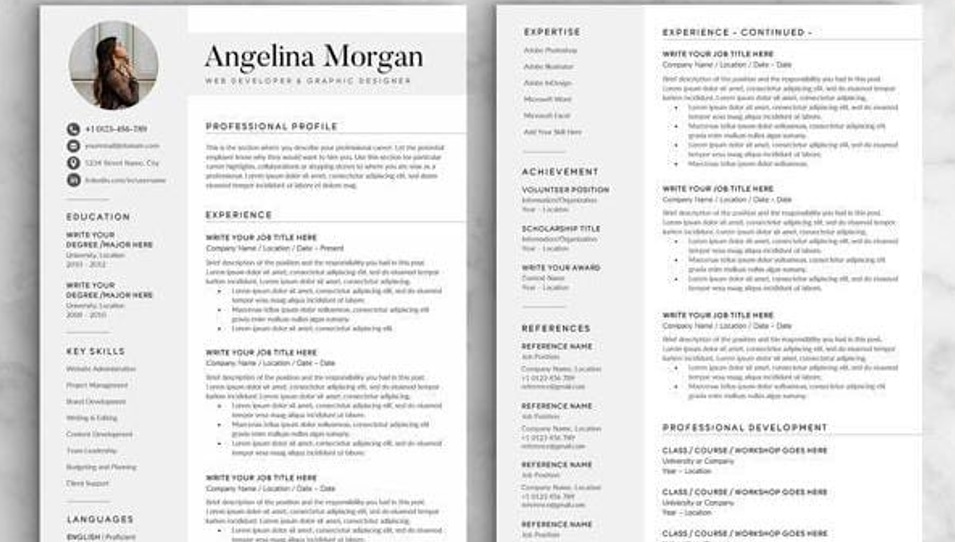 Ilustrasi CV (Pinterest)