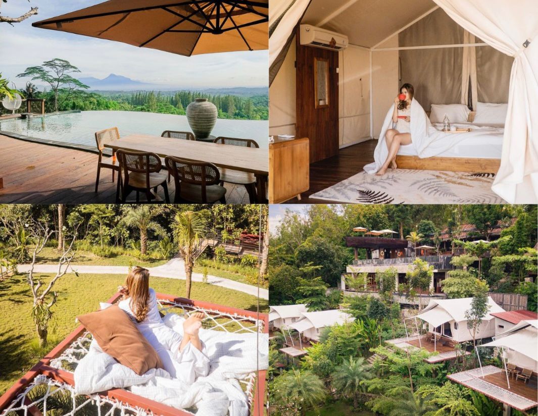 Keindahan Glamping Arkamaya Kusuma Resort  (Instagram/arkamayakusuma)