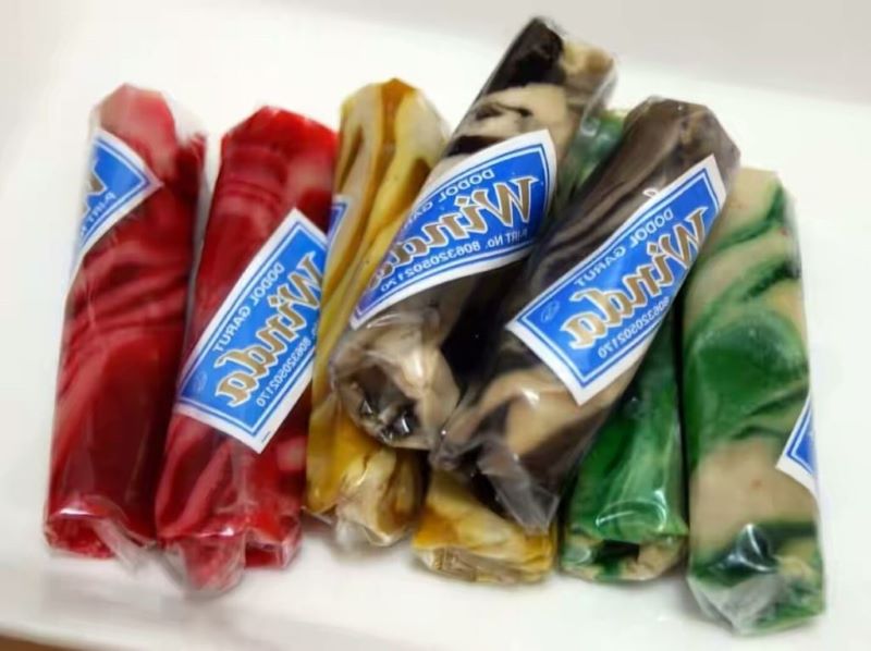Berbagai varian rasa dari dodol