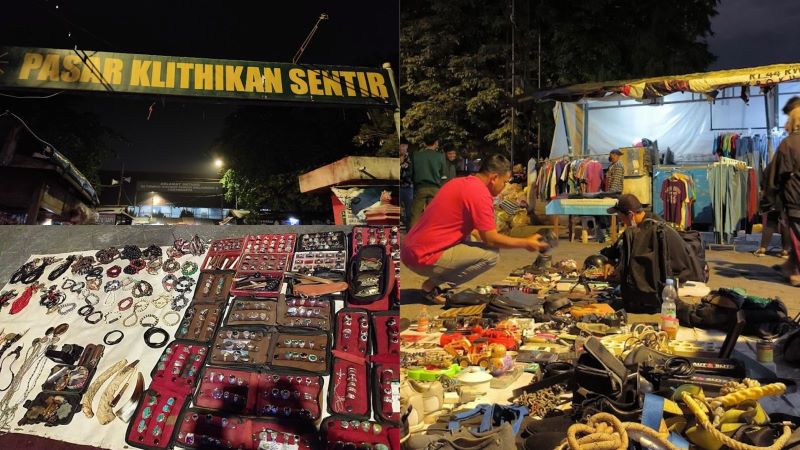 Pasar Klithikan Sentir.