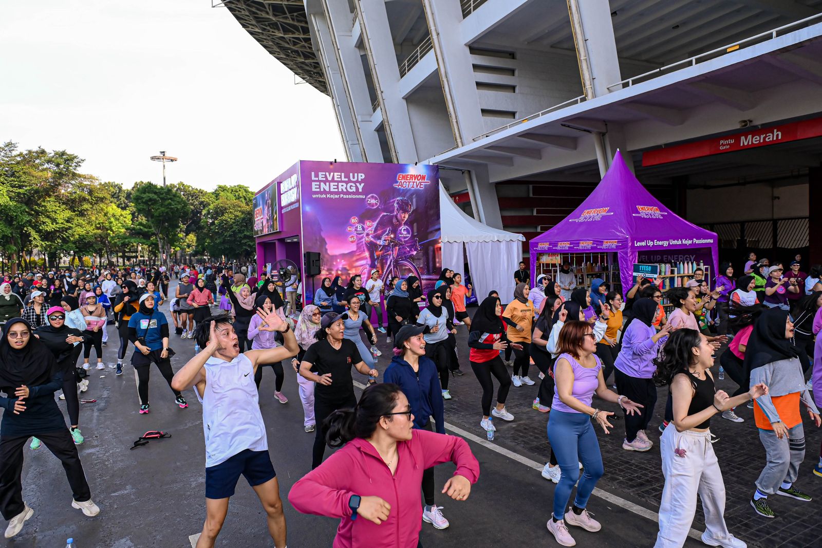 Kegiatan Level Up with Enervon Active di SUGBK