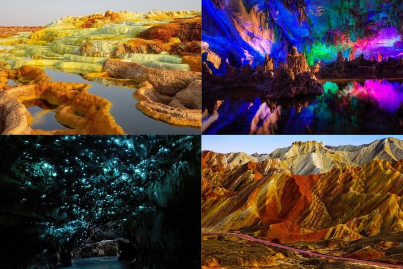 Wisata Tercantik dan Terunik di Dunia (Sumber Foto: Pinterest/ Nathalie, Ellefr, going, thehighlearning)